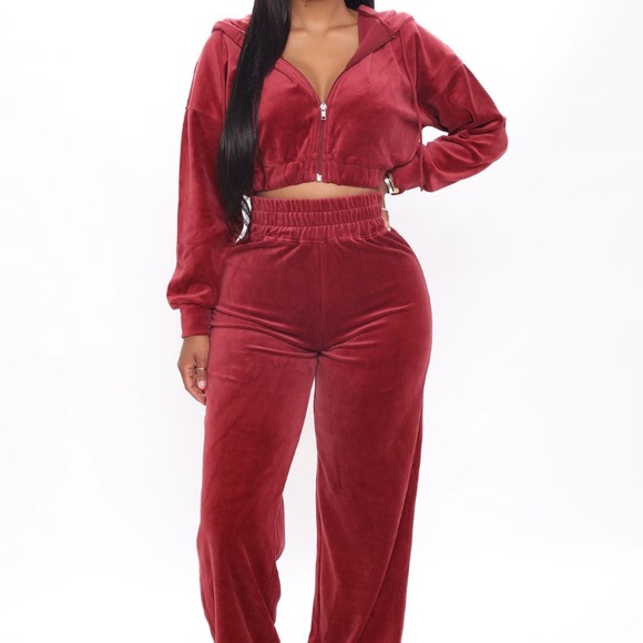 fashionnova velour set - Picture 1 of 3